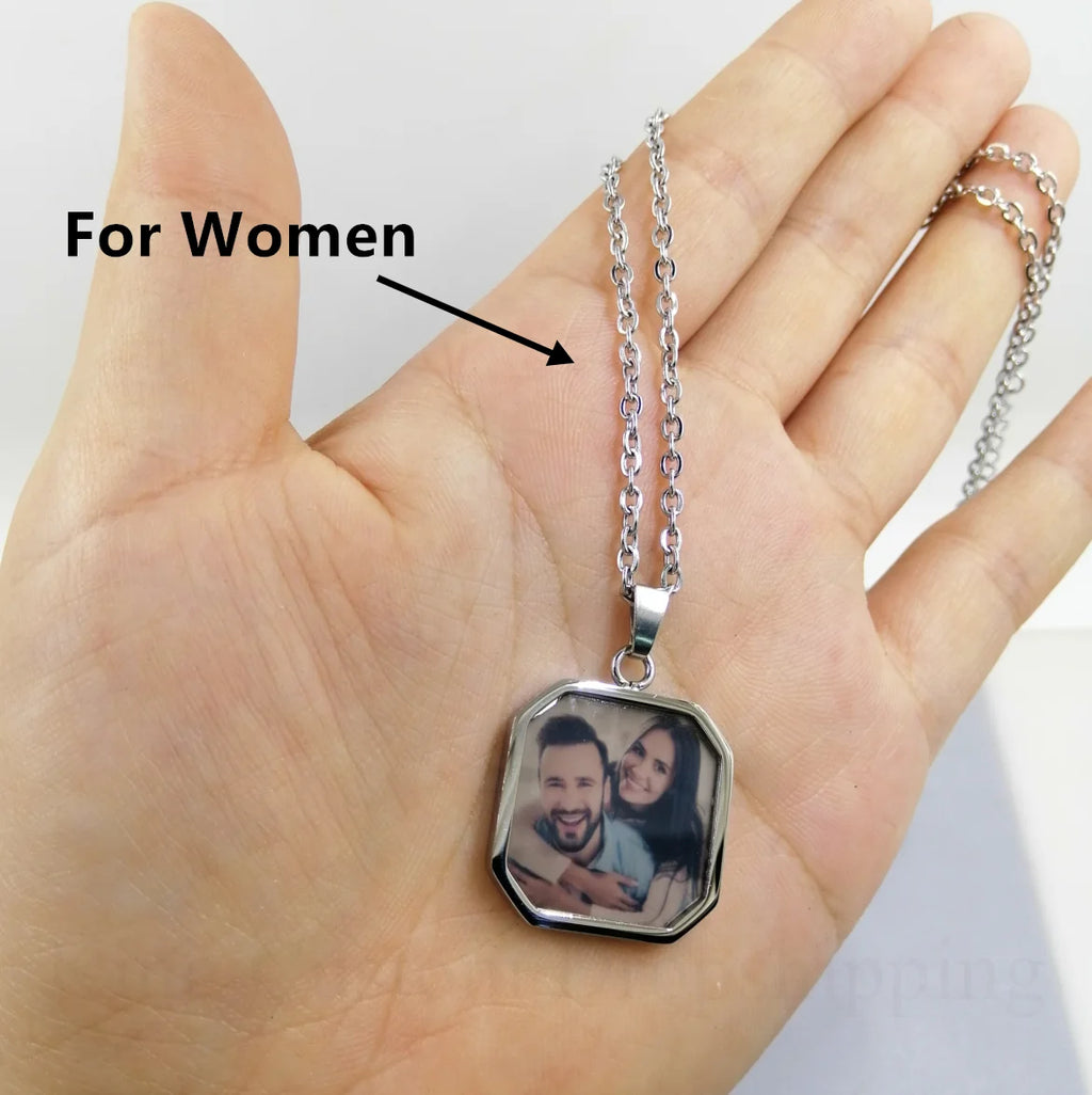 HeatReveal™ Custom Necklace 🔥💎 Your Secret Message Appears